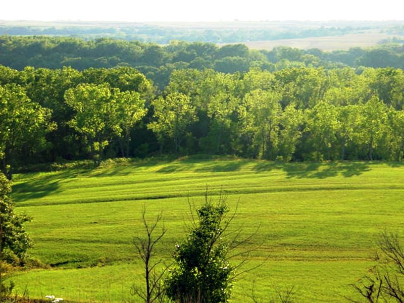 8 Wonders of Kansas Geography Alcove Spring, near Blue Rapids Kansas